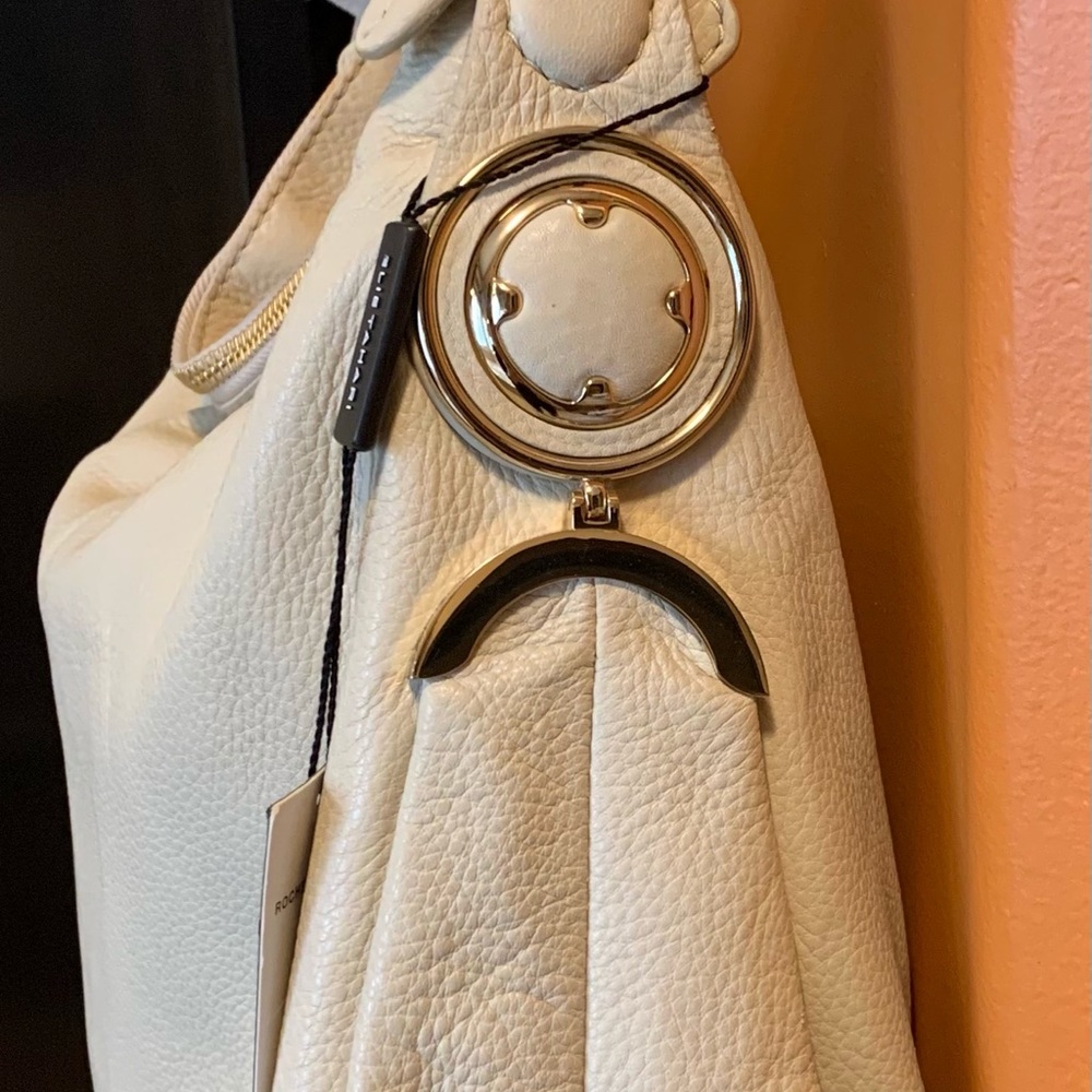 Elite Tahari 100% Hobo Cream color Handbag